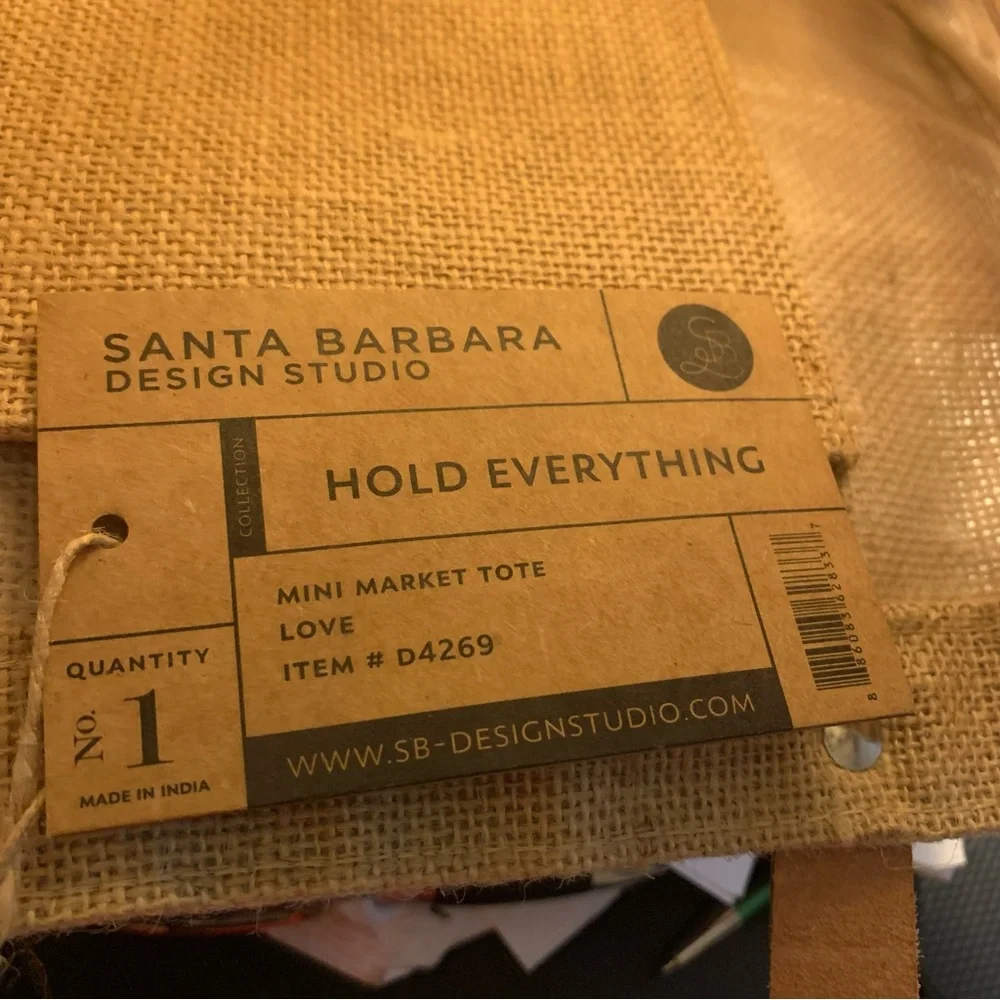 Santa Barbara Design Studio LOVE Mini Market Tote‎